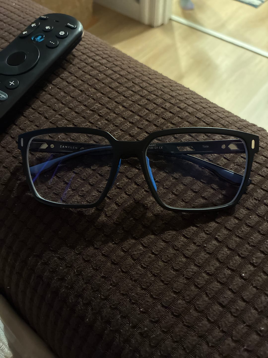 Customer photo review of Tate | Sporty Magnetic Clip-on Eyeglasses Sunglasses | ZanyLen Best Seller