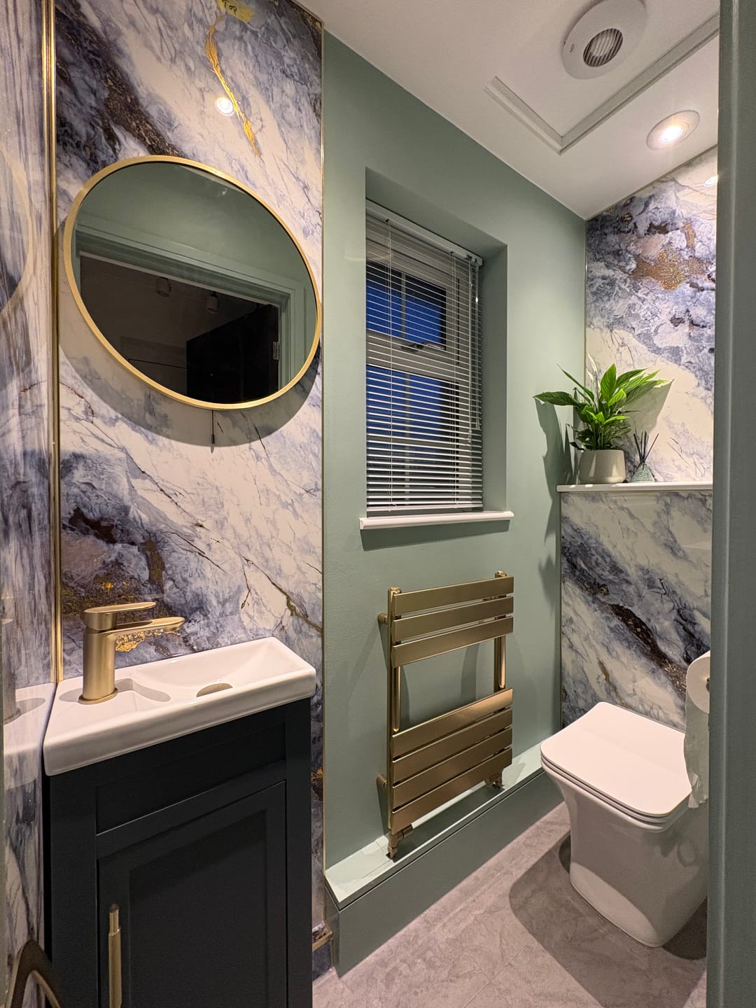 Customer photo review of AquaGuard Slat Wall Panel Samples