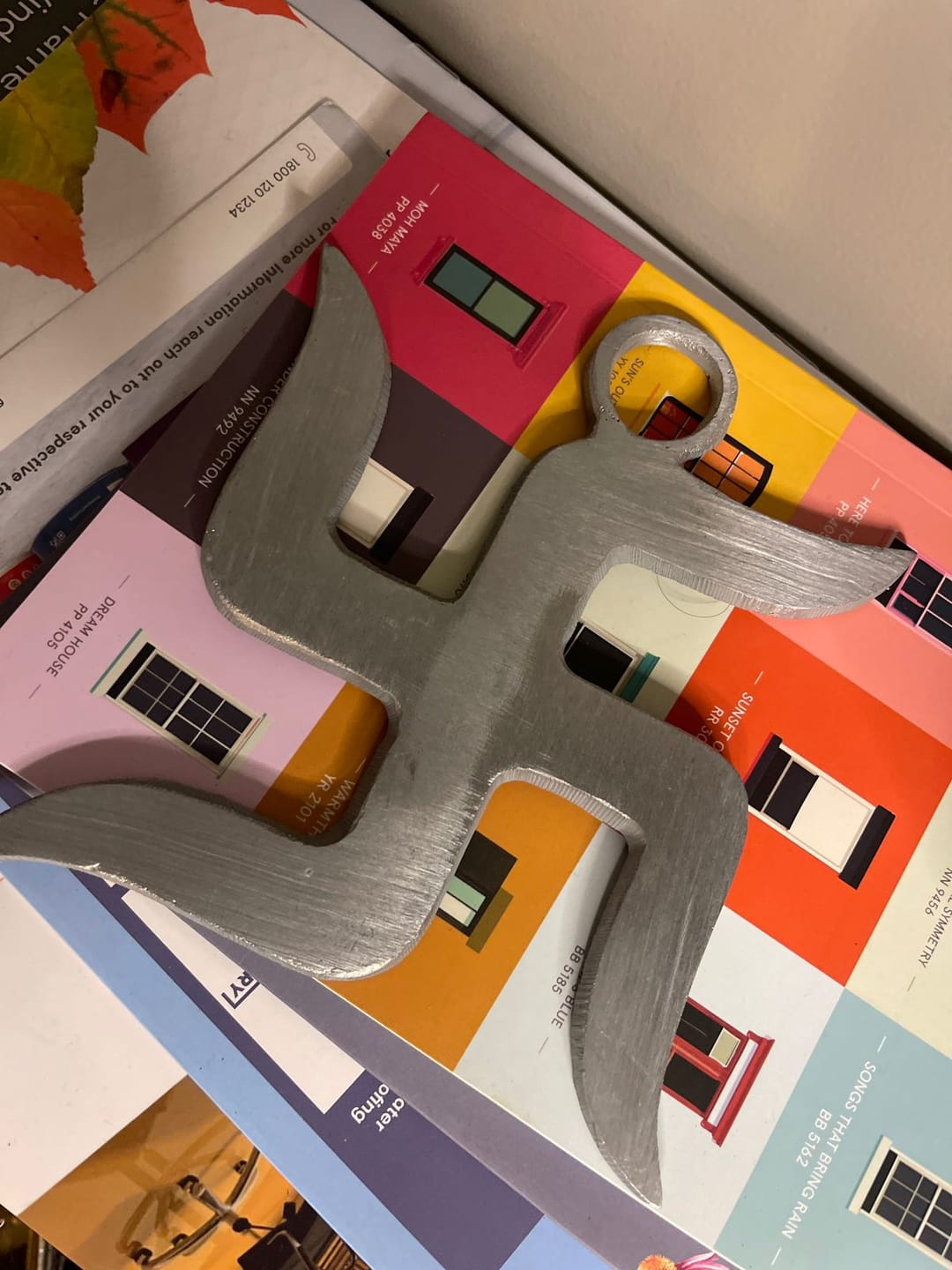 Customer photo review of Premium Zinc Swastik Vastu Remedy for Home & Office — Rust-Resistant Dosh Nivaran Symbol | Vastu Mandir