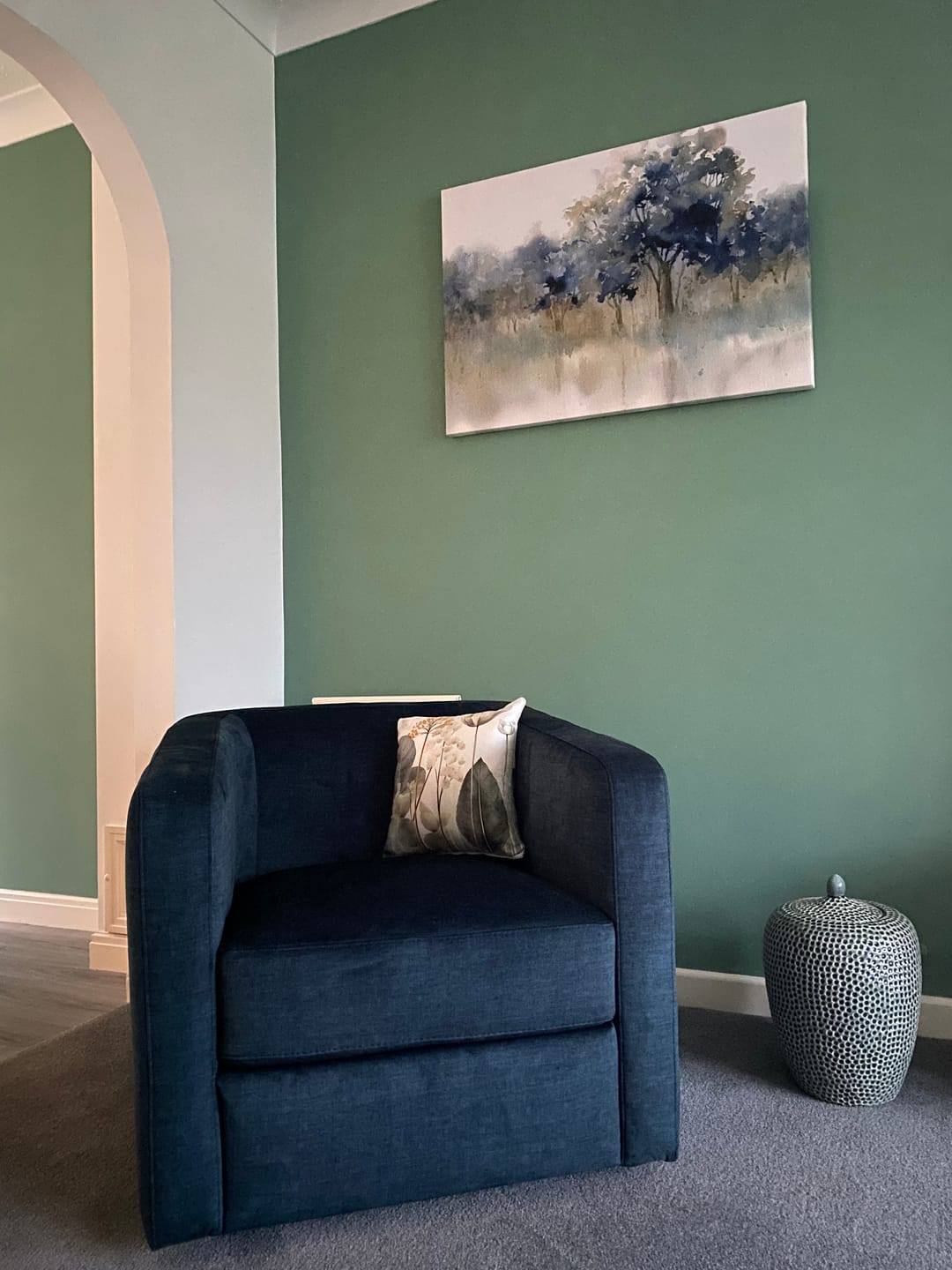 Customer photo review of Waters Edge Canvas Print