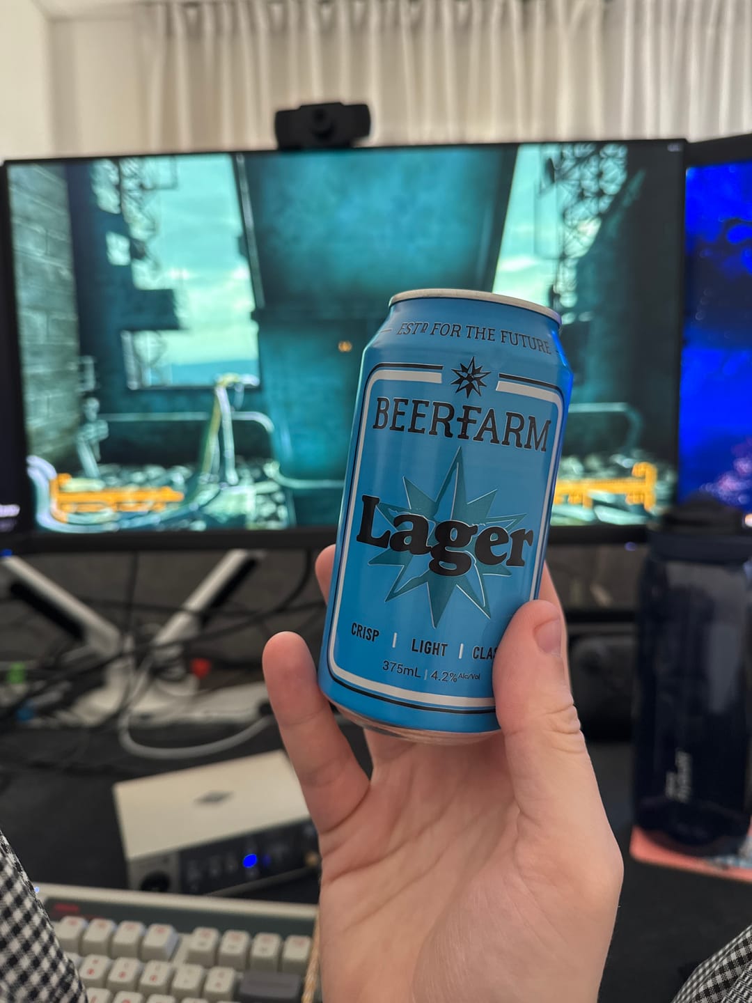 Customer photo review of Beerfarm Lager