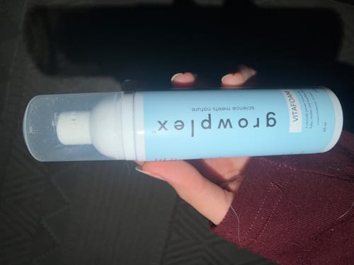 Customer photo review of VITAFOAM ™ Hair Growth Formula