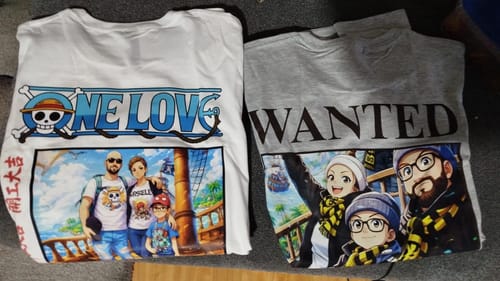 Customer photo review of WANTED - Shirt (custom made)