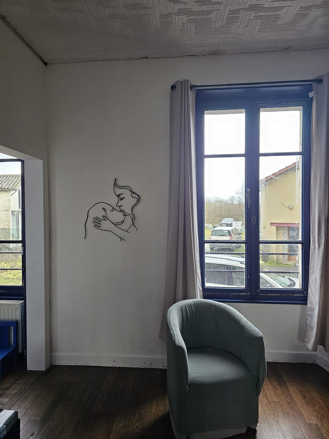 Customer photo review of Décoration Murale Métal - Amoureux des chiens (V.03)