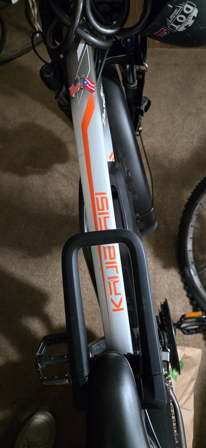 Customer photo review of Heavy-Duty Anti-Cut Bike U-Lock