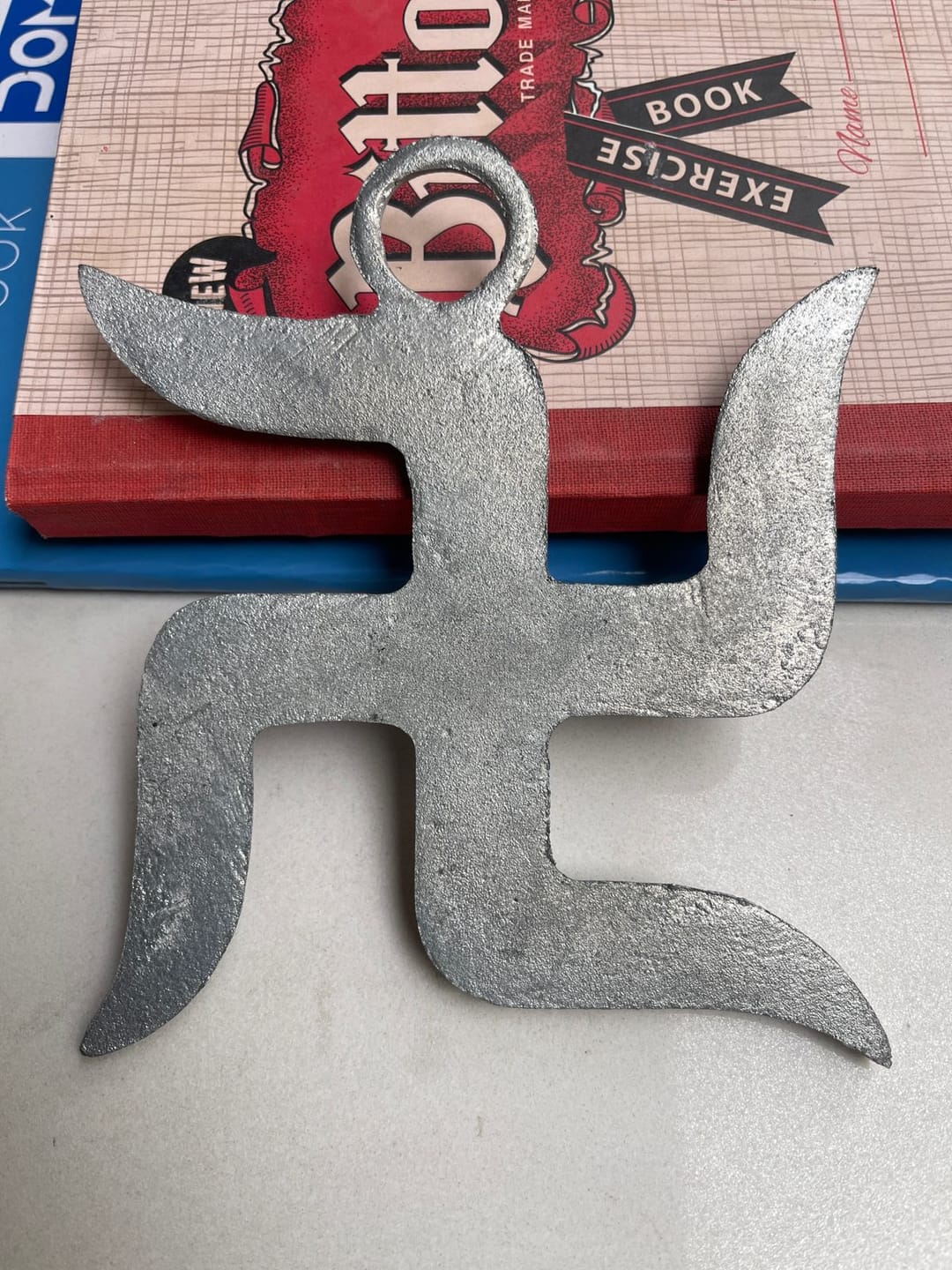 Customer photo review of Premium Zinc Swastik Vastu Remedy for Home & Office — Rust-Resistant Dosh Nivaran Symbol | Vastu Mandir
