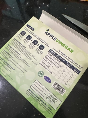 Customer photo review of Taiso Apple Cider Vinegar