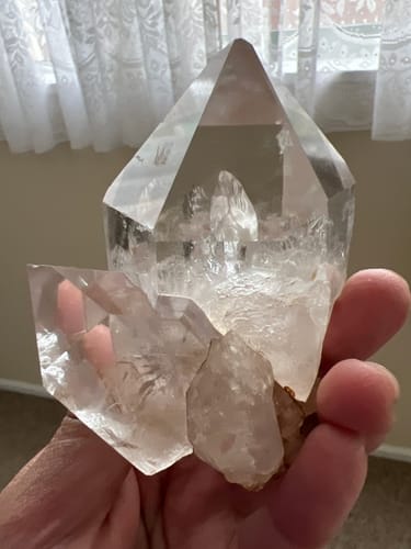 Customer photo review of AA Natural Smoky Quartz Cluster #2