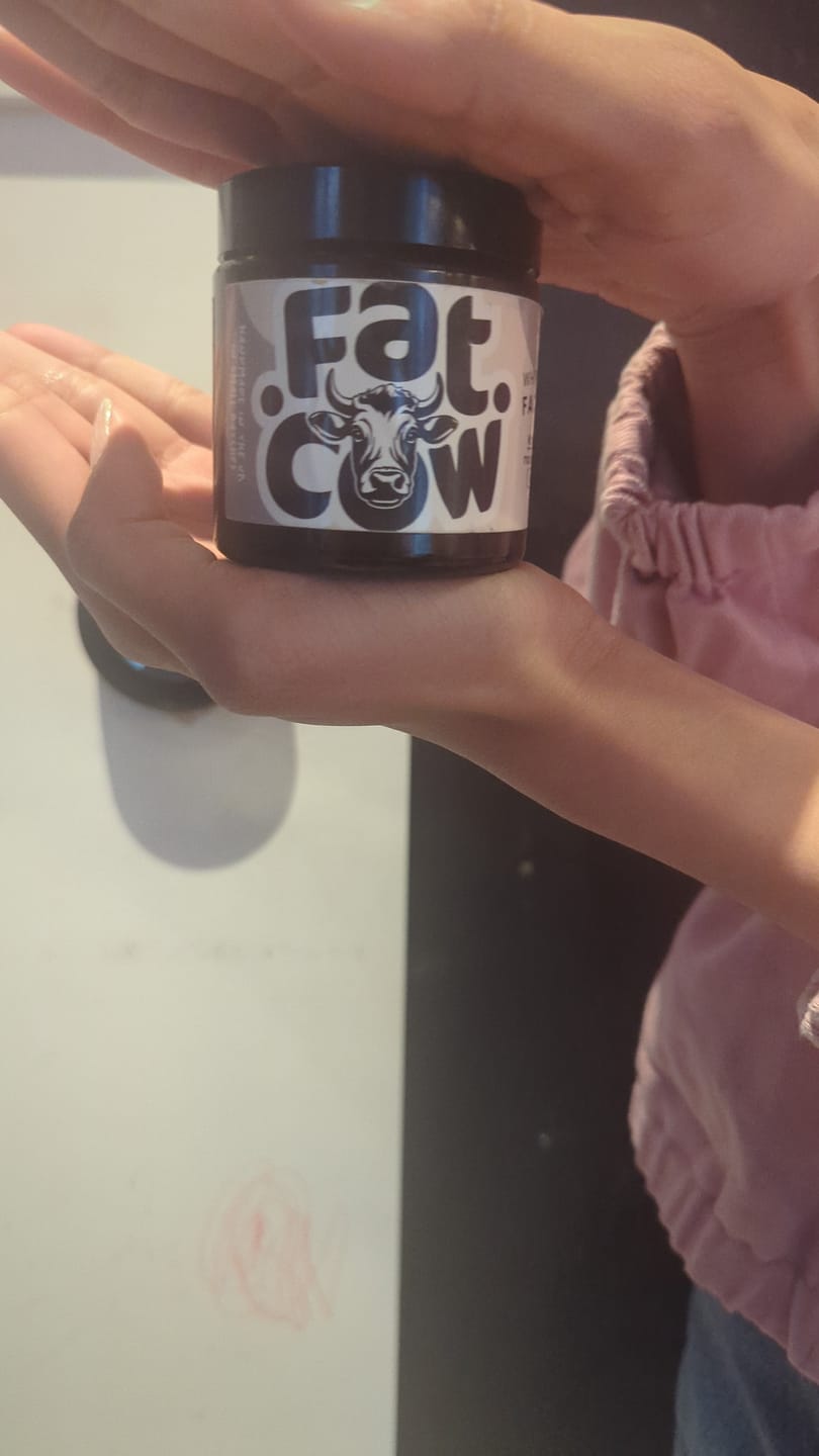 Customer photo review of Whipped Grass-Fed Tallow Face Cream | With Sweet Almond Oil