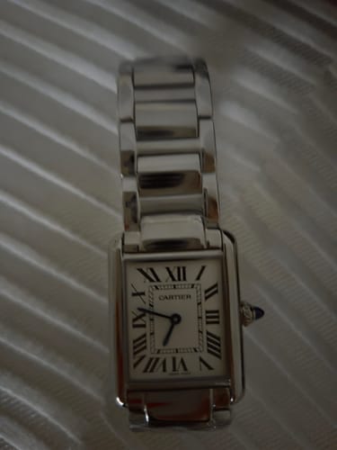 Customer photo review of TANK MUST SMALL STEEL WHITE DIAL