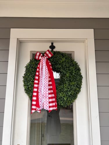 Customer photo review of I Cherry-ish You Wreath Ribbon *