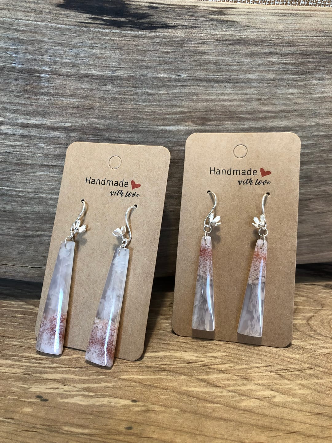 Customer photo review of Earring Findings 4pcs 925 Sterling silver Jewellery Findings Earwire,10mm flat fishhook with 6mm Flower