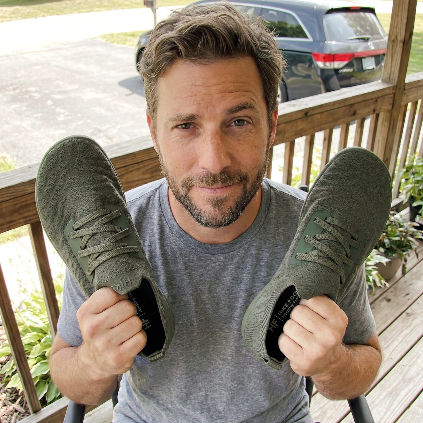 Customer photo review of Comforto Max – Ultra-Stretching & Soft Barefoot Shoes