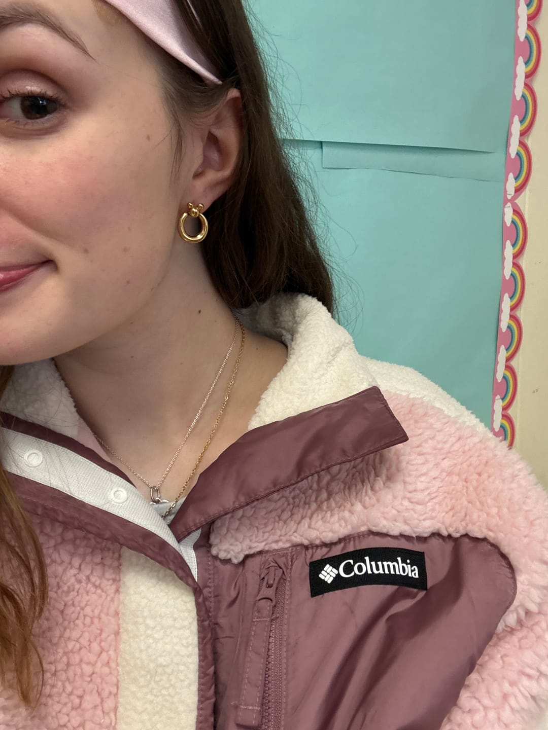 Customer photo review of Leader of the Club Earrings
