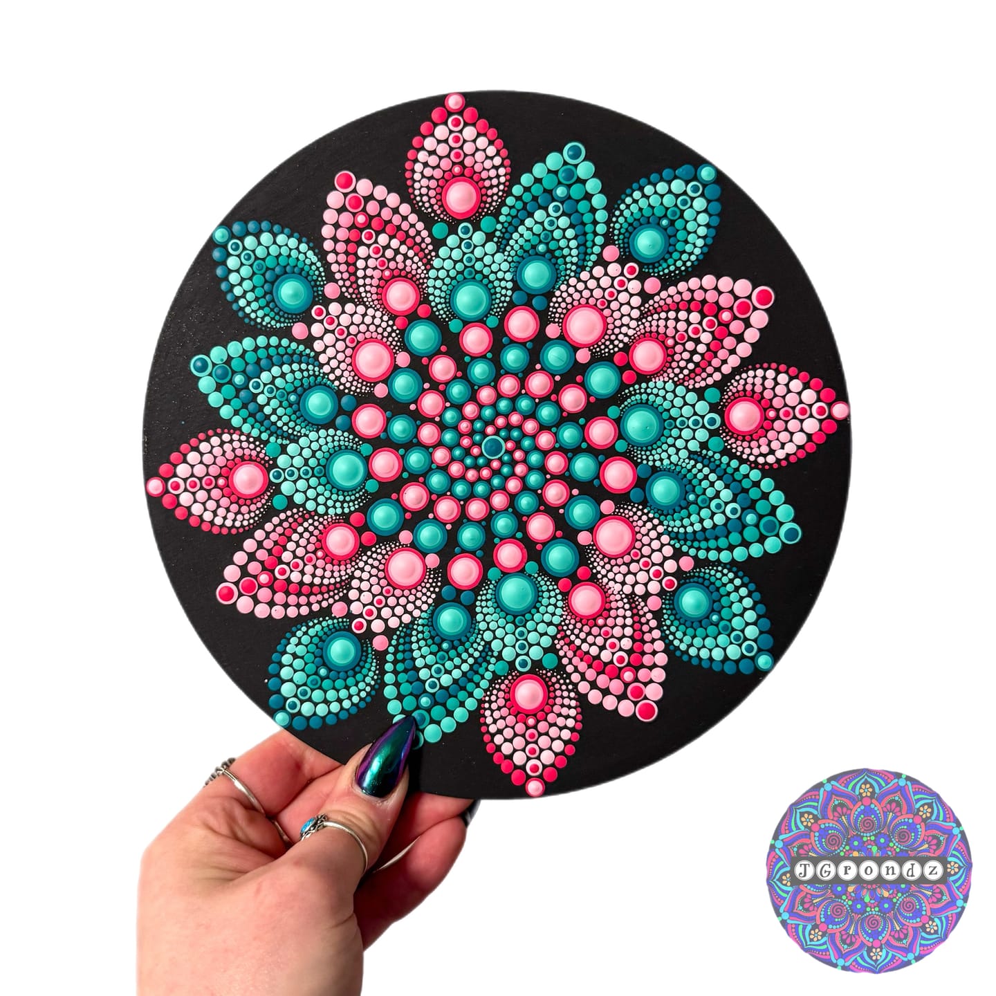 Customer photo review of Unfinished Wood Circle Round | Circle Blank | DIY Craft Cutout | Up to 36"