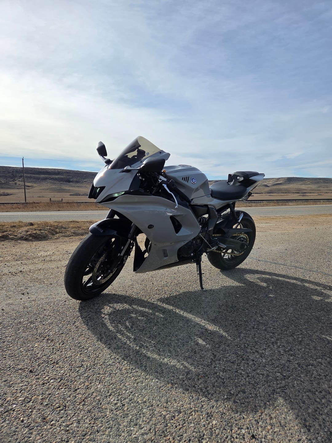 Customer photo review of High Glossy Gainsboro Gray Vinyl Wrap