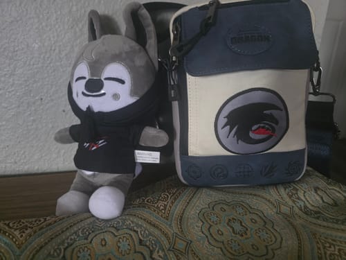 Customer photo review of Kpop Members Cartoon Character Plush Toy