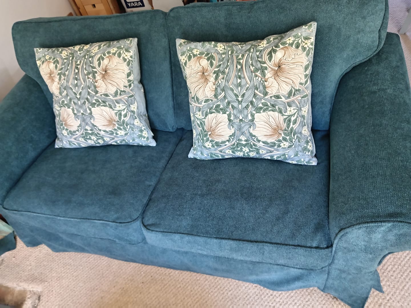 Customer photo review of EKTORP 2 Seat IKEA Sofa Cover