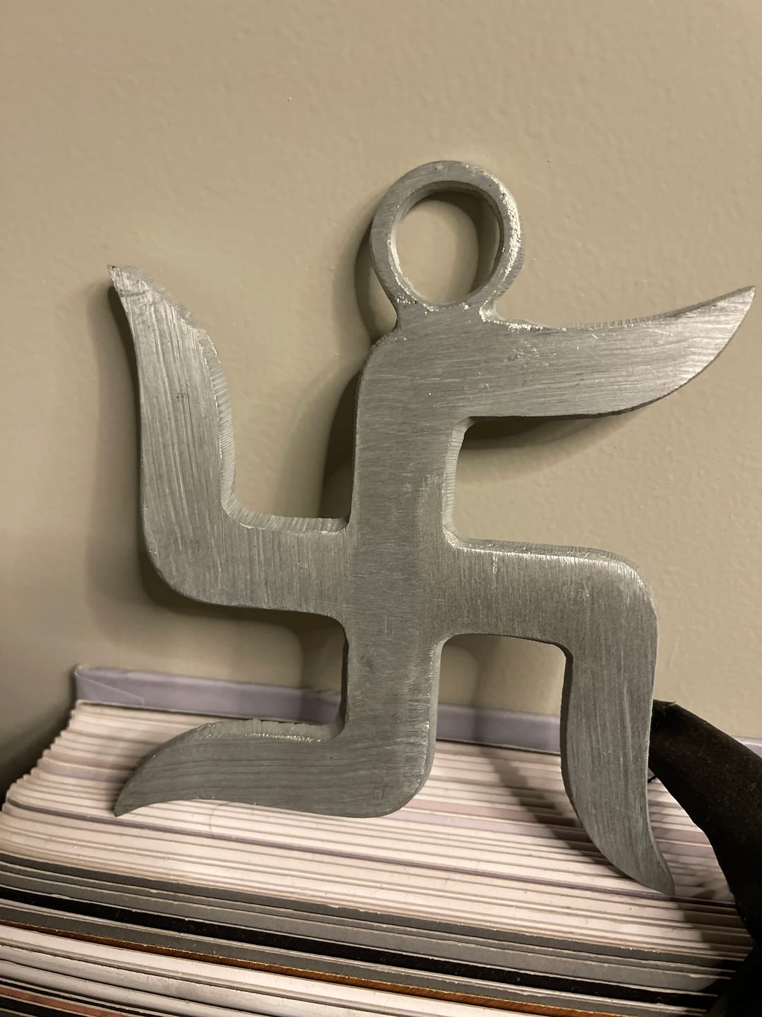 Customer photo review of Premium Zinc Swastik Vastu Remedy for Home & Office — Rust-Resistant Dosh Nivaran Symbol | Vastu Mandir