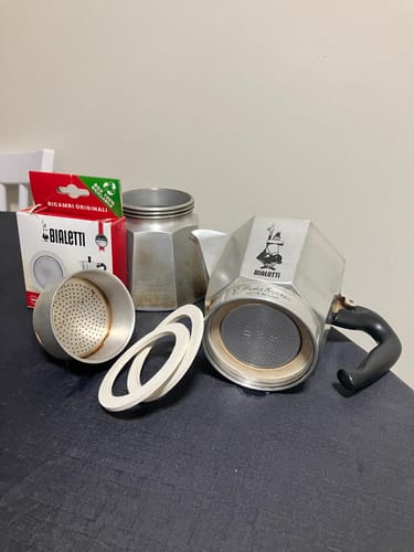 Customer photo review of Empaquetadura y filtro de repuesto para Moka Bialetti 6 Tazas
