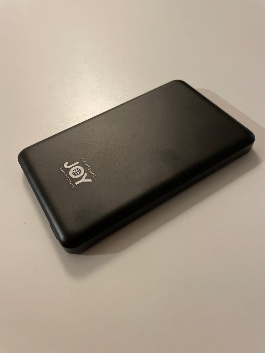 Customer photo review of TinyPower - Nopea langaton mobiiliakku