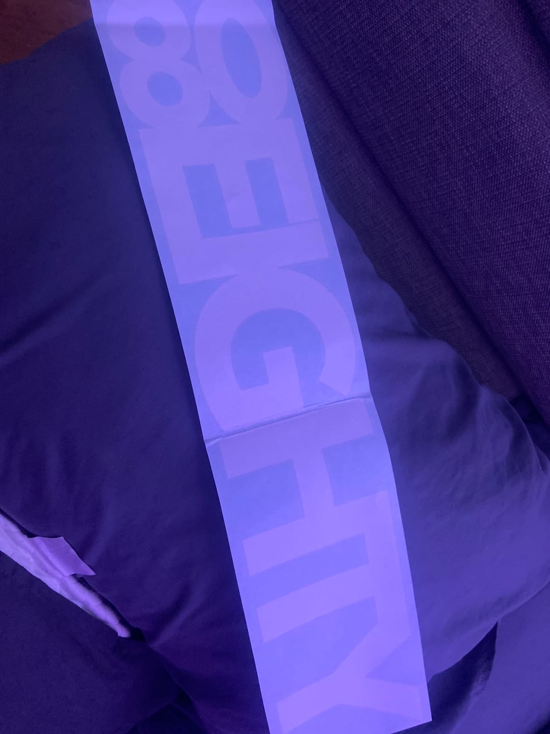 Customer photo review of 80Eighty® White Decal