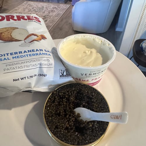 Customer photo review of Kaluga Hybrid Caviar