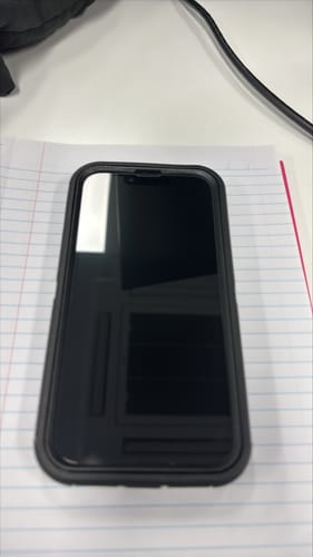 Customer photo review of Strike Rugged Case for Apple iPhone 16e (Black)
