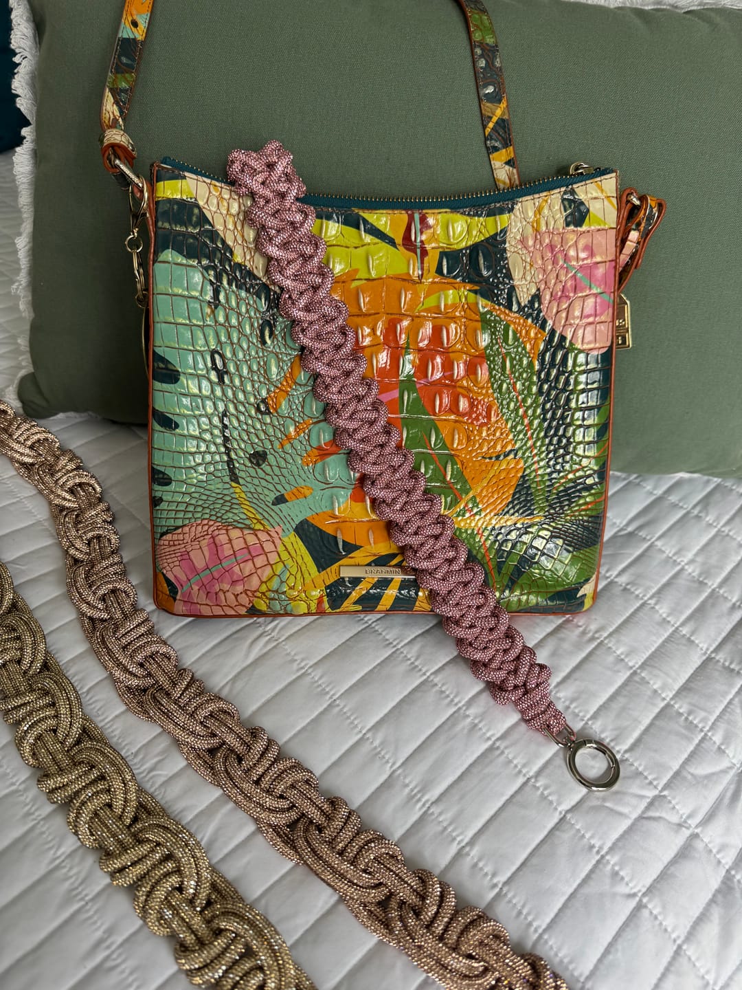 Customer photo review of MAGNUM CROWN STRAP - Champagne Bubbles