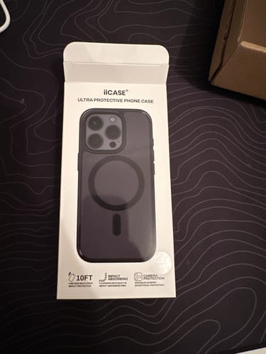 Customer photo review of Pure Clarity iPhone Case