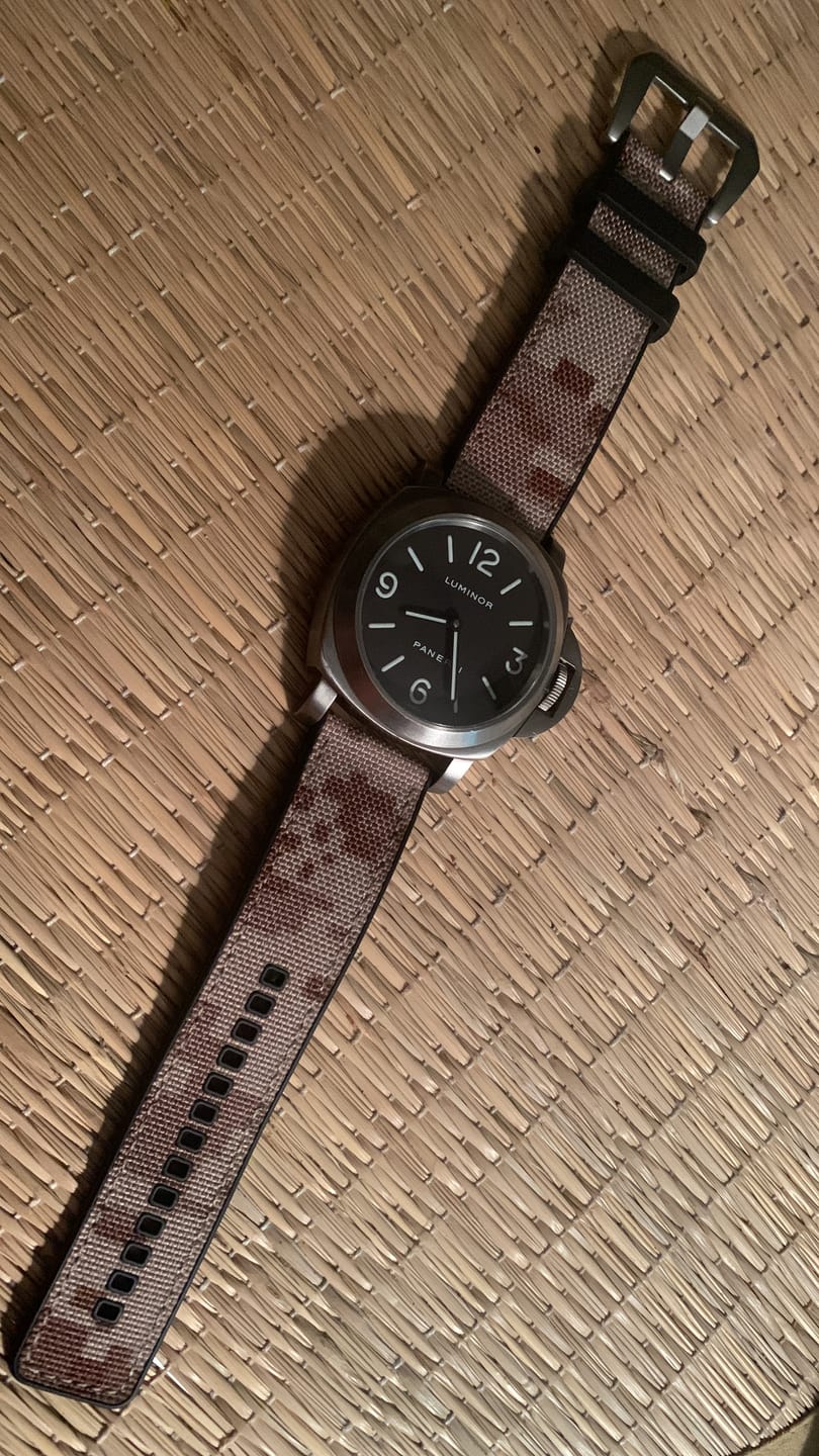 Customer photo review of Canvas & Rubber - Camo Tan