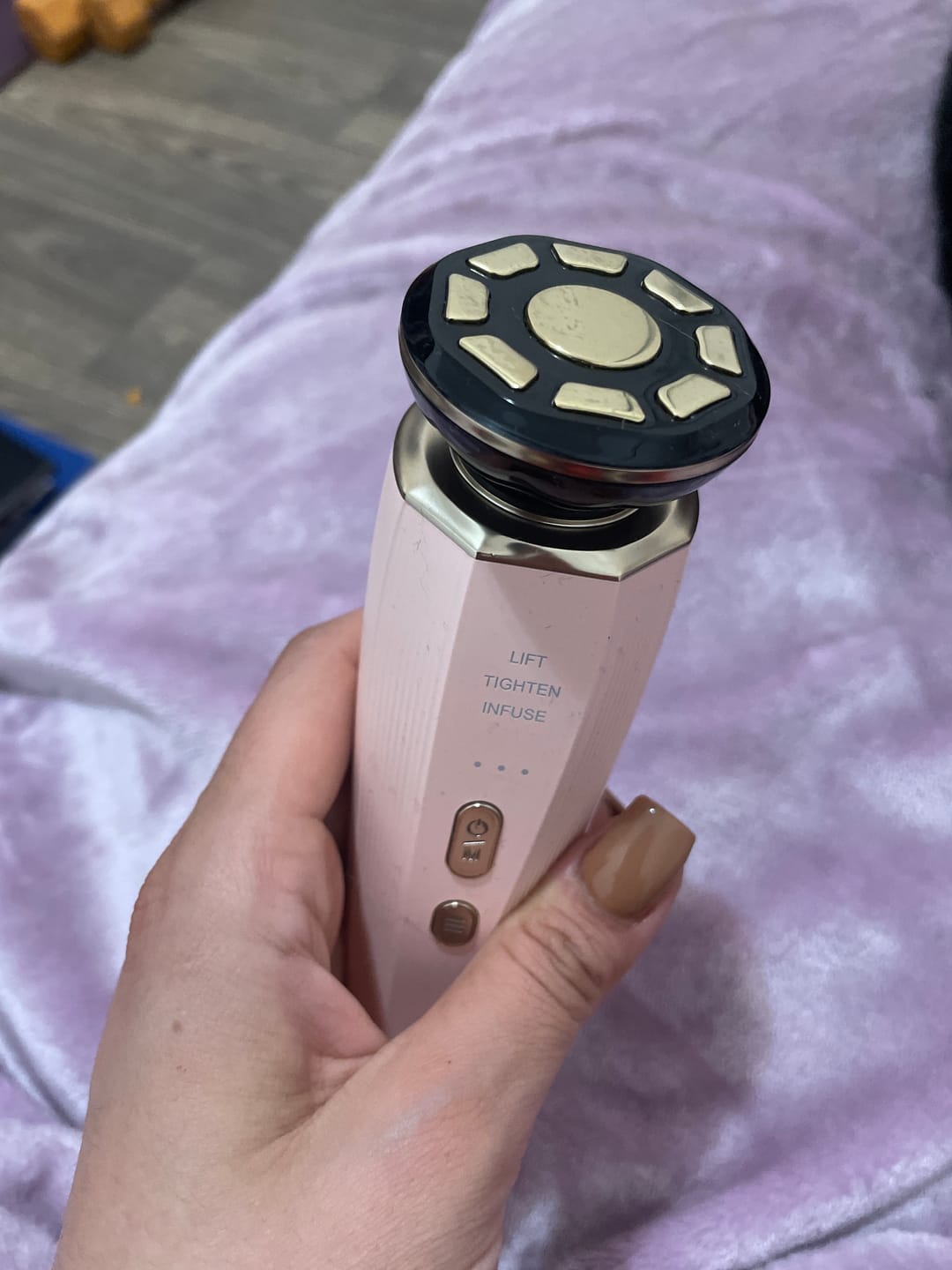 Customer photo review of INIA Microcurrent Sculpting Duo