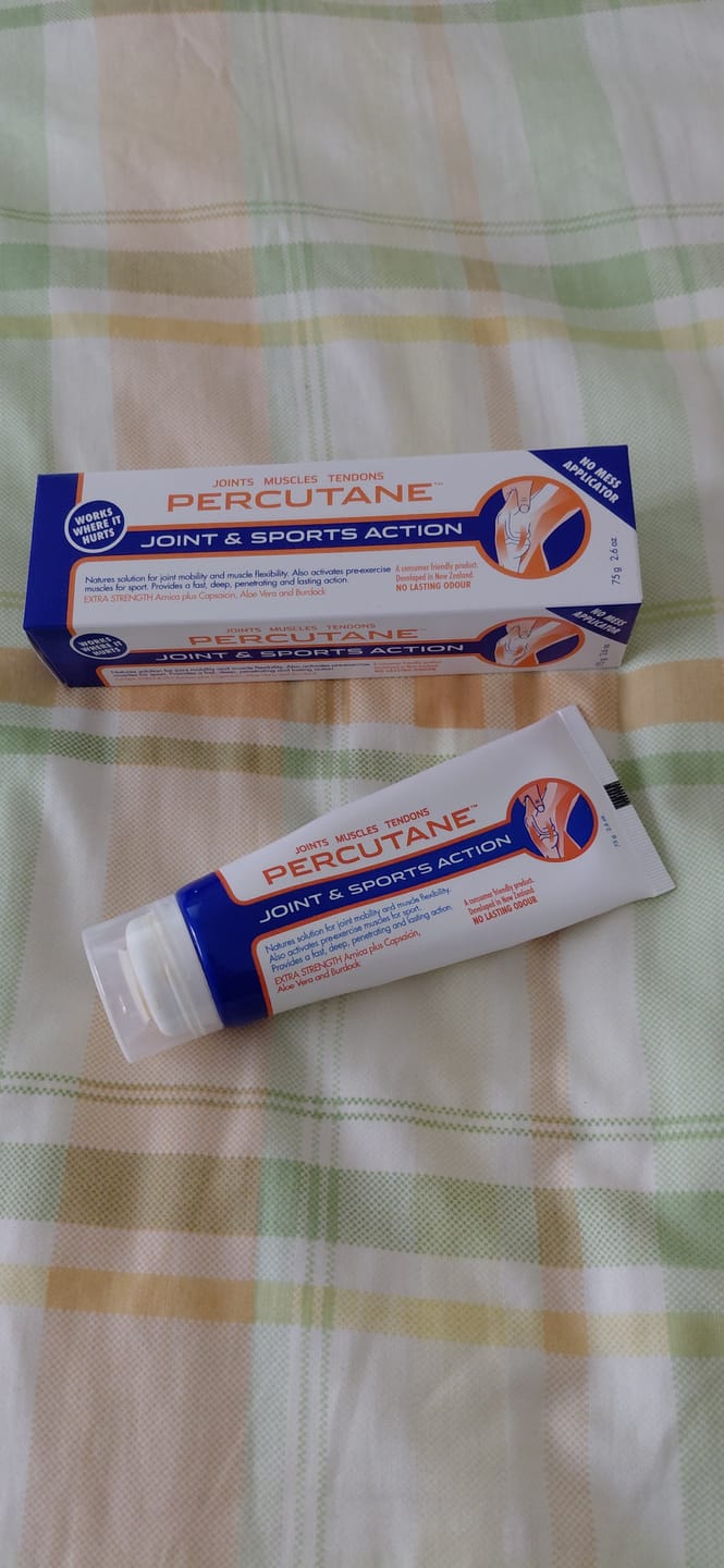 Customer photo review of Percutane Joint Action Sports Cream - effective pain relief from muscle or joint pain