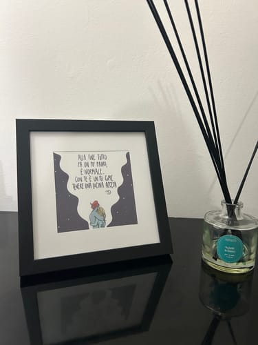 Customer photo review of Quadretto 20x20 - Lucina Accesa