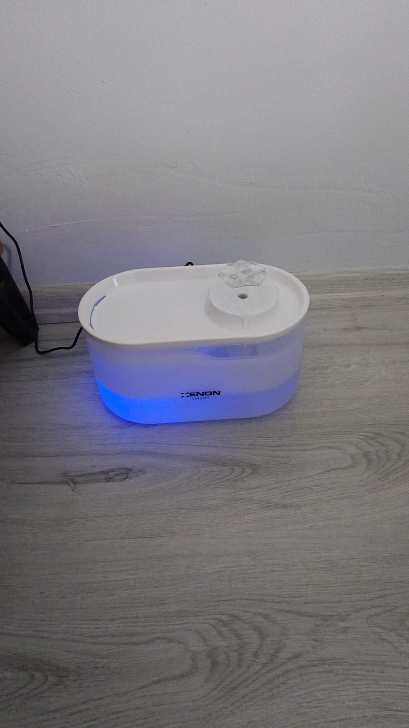 Customer photo review of Kedi Su Pınarı | Ultra Sessiz, Wifi, Akıllı, Otomatik, Su Çeşmesi (Şeffaf - X8650)