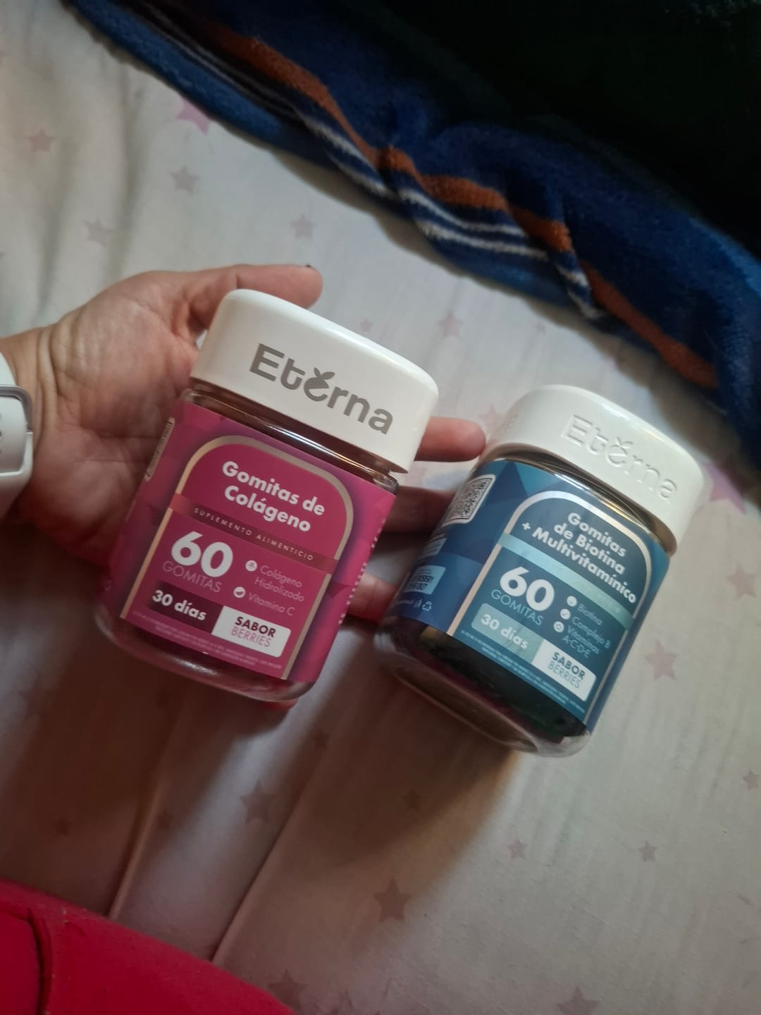 Customer photo review of Pack Biotina + Colágeno | Suscripción