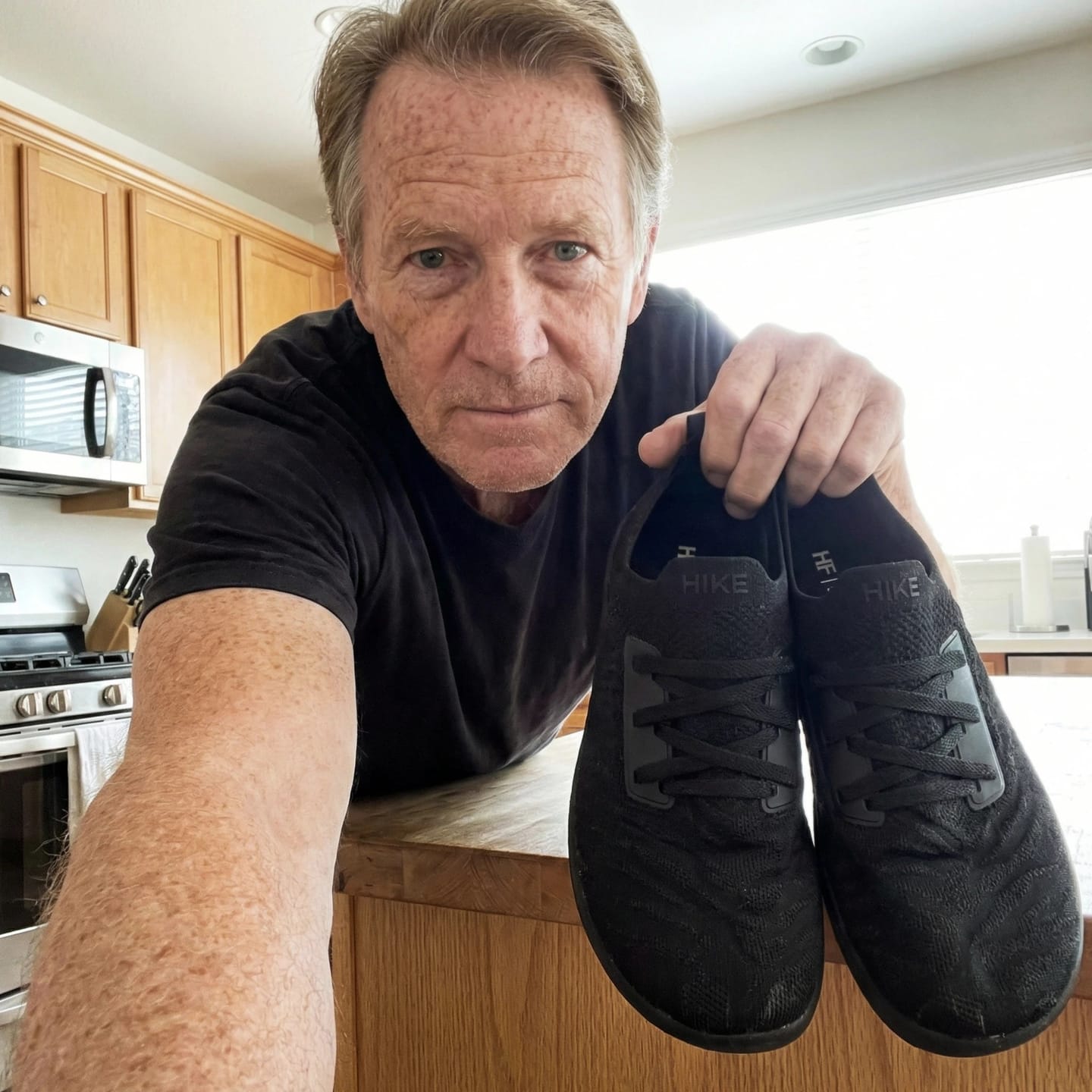 Customer photo review of Comforto Max – Ultra-Stretching & Soft Barefoot Shoes