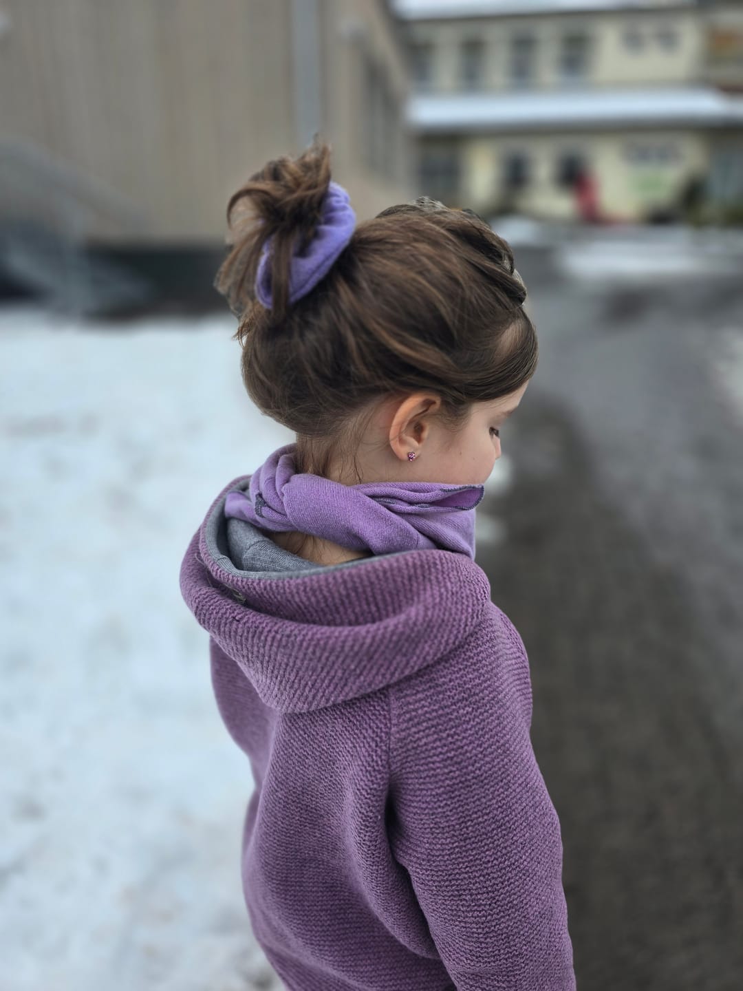 Customer photo review of Kaschmir No Waste Scrunchie