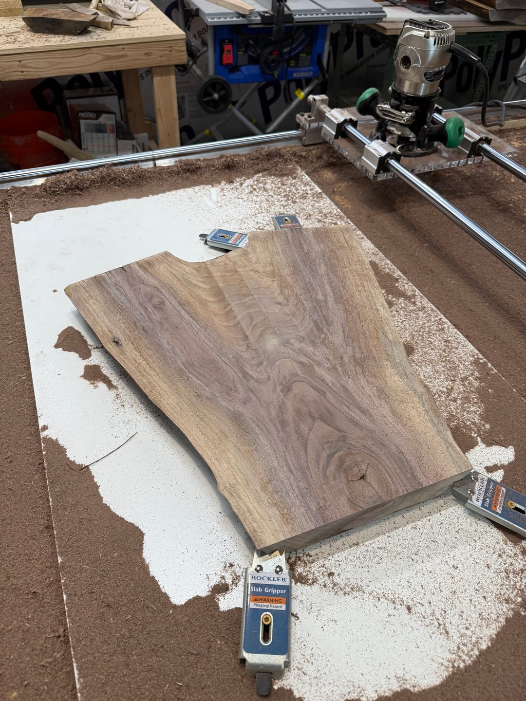 Customer photo review of Ultimate Router Sled Hardware Kit