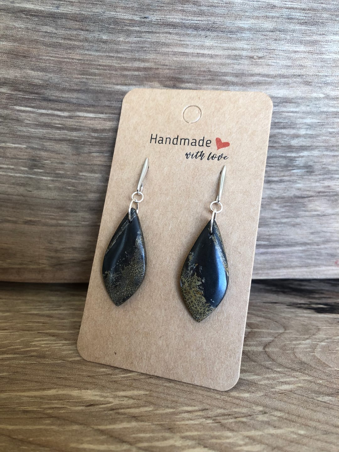 Customer photo review of Earring Findings 4pcs 925 Sterling silver Jewellery Findings Earstud, 14mm Drop with loop, hole3.5mm