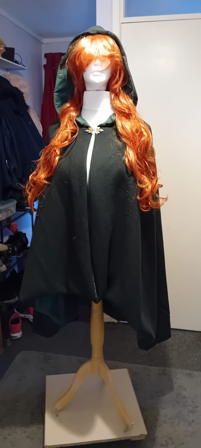 Customer photo review of Plain Wool Blend Fabric