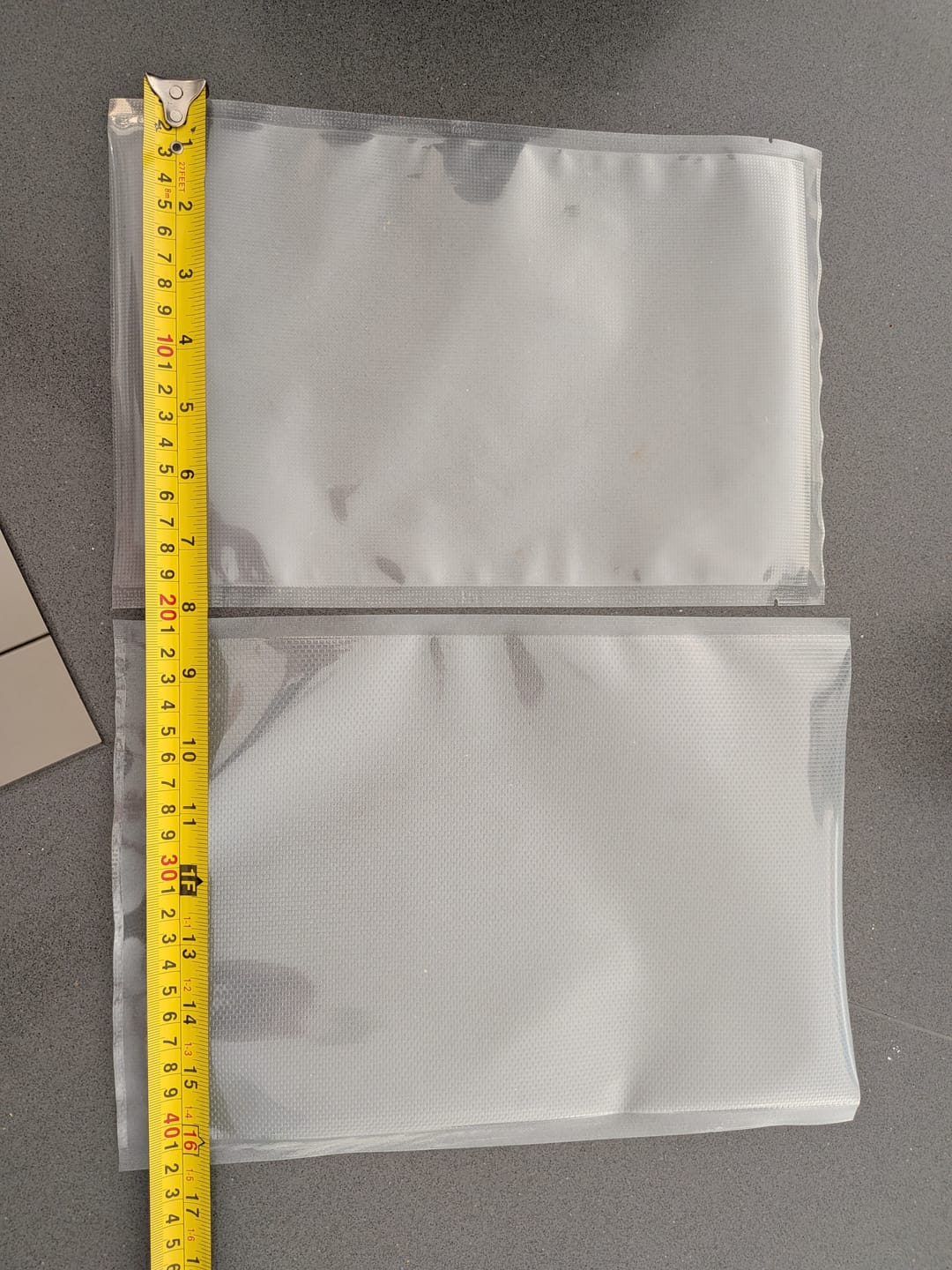 Customer photo review of Food Vacuum Sealer Bags