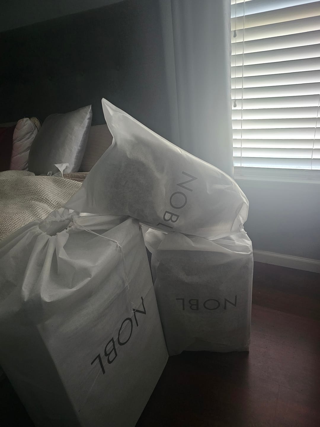 Customer photo review of Compressible Packing Cubes (6 Pieces)