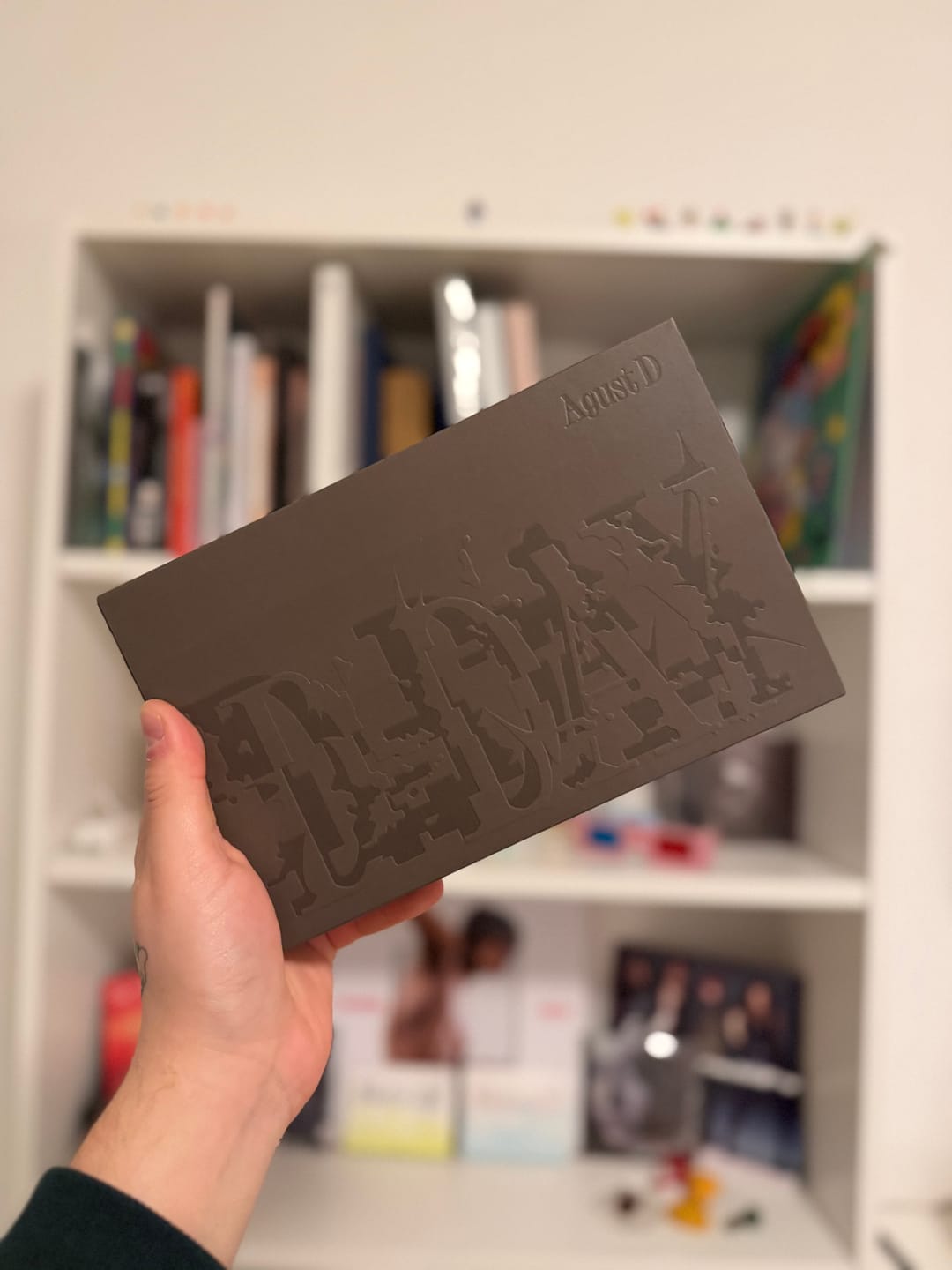 Customer photo review of BTS SUGA - D-DAY 1ST SOLO ALBUM