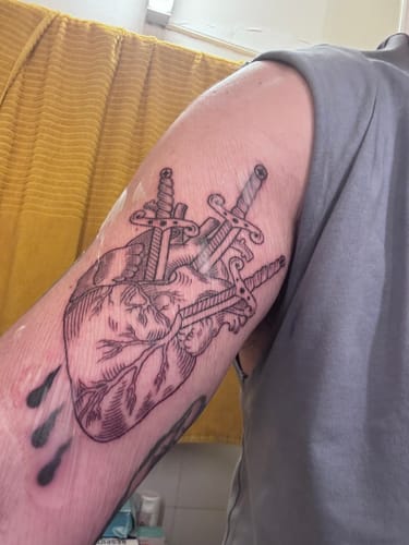 Customer photo review of TattooNumbx Tattoo Bundle