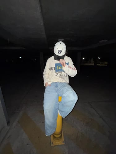 Customer photo review of Omirad “COPYCAT WAR” Heavy Waffle Long Sleeve