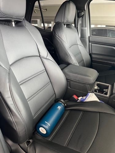 Customer photo review of Premium Custom-Fit Seat Covers