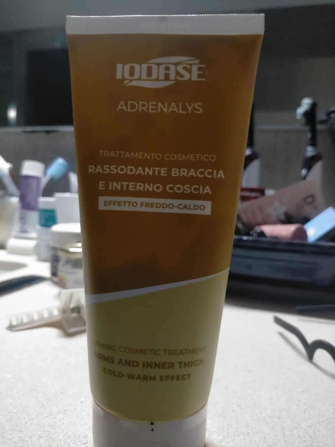 Customer photo review of Crema snellente e drenante gambe