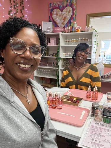 Customer photo review of Valentine’s Day Experience: Charcuterie, Wine & Custom Creations (For Two)