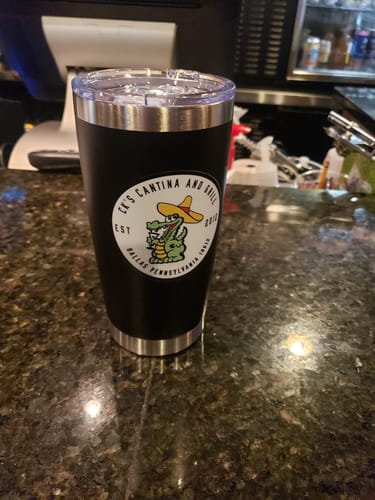 Customer photo review of (6 Pieces) Full Color UV Printed Tumbler | 20 oz